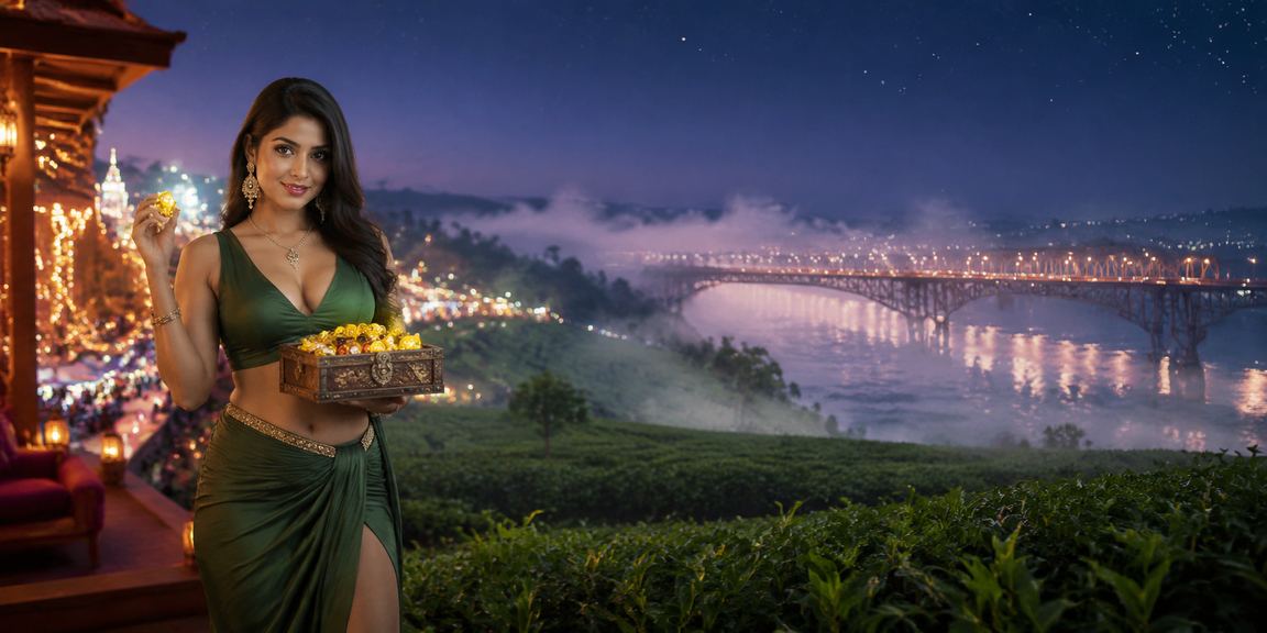 রাজশাহীতে চা বাগান পরিবেশে বেটিং বোনাস ব্যবহারের দৃশ্য